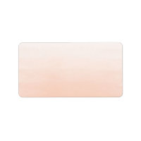 Coral Watercolor Blank Address