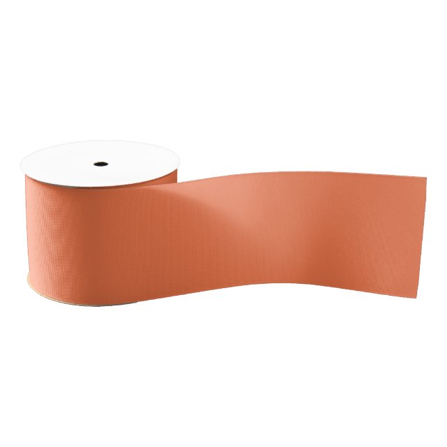 Coral Wide Grosgrain Ribbon (Spool)