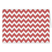 Coral Zigzag Chevron Stripes (Front Horizontal)