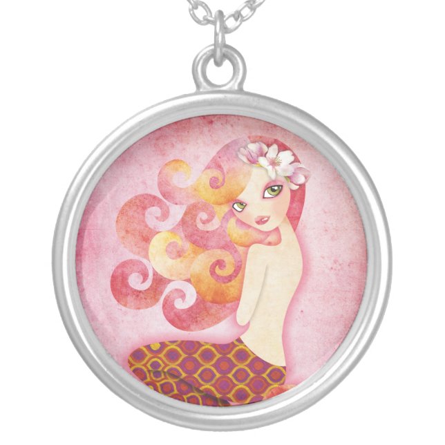 Coraleen Sterling Silver Necklace (Front)