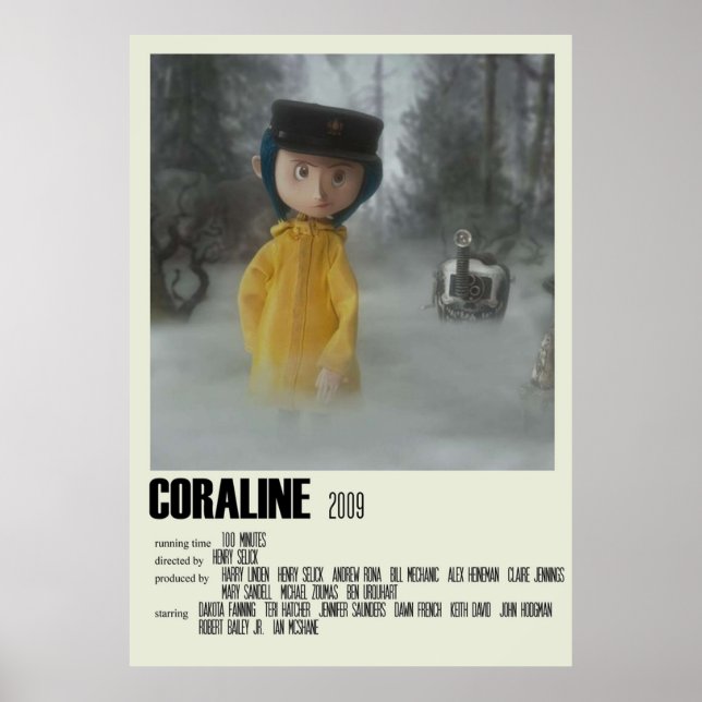 Coraline Alternative Poster (Front)