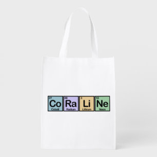 Coraline made of Elements Grocery Bag