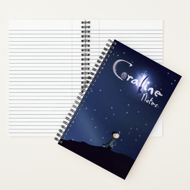 Coraline Notes - Coraline's Notebook Spiral (Inside)