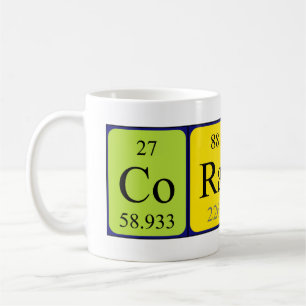 Coraline periodic table name mug
