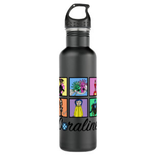 Coraline stainless steel water bottle