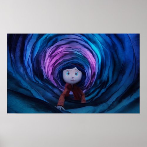 Coraline Tunnel Poster