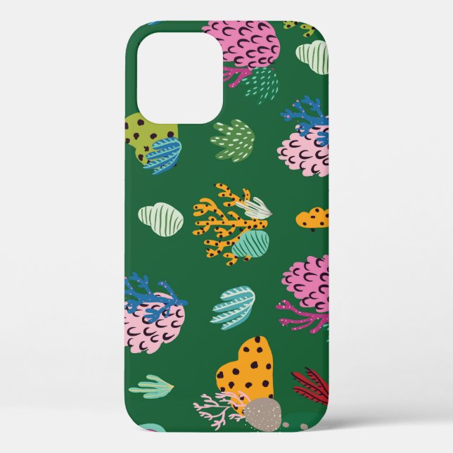 Corals & Sea Plants: Underwater Pattern Case-Mate iPhone Case (Back)