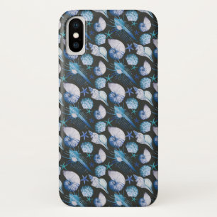Corals With Shells Pattern iPhone X Case