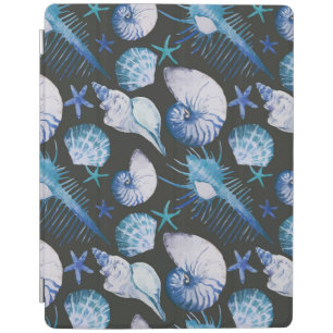 Corals With Shells Pattern iPad Smart Cover
