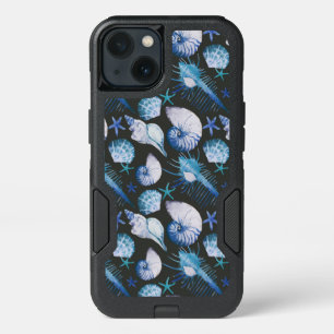 Corals With Shells Pattern iPhone 13 Case