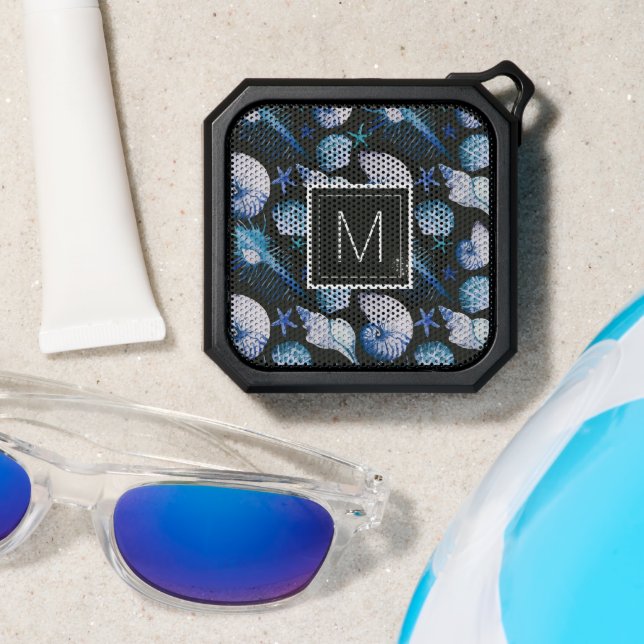 Corals With Shells Pattern | Personalize Bluetooth Speaker (Insitu(Beach))