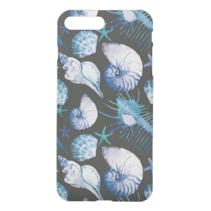 Corals With Shells Pattern iPhone 8 Plus/7 Plus Case