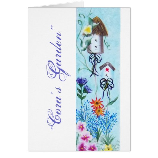 "Cora's Garden" Cards (Front)