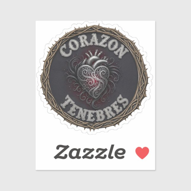 Corazon Tenebres Patch Sticker (Sheet)