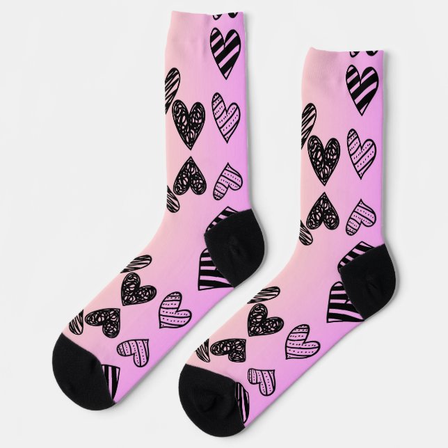 CORAZONES SOCKS (Left)