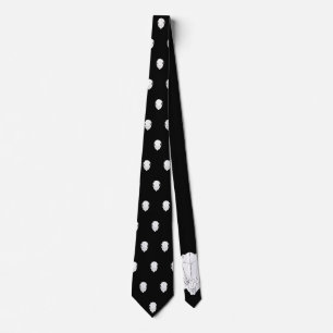 Corbata Calavera Conejo Neck Tie