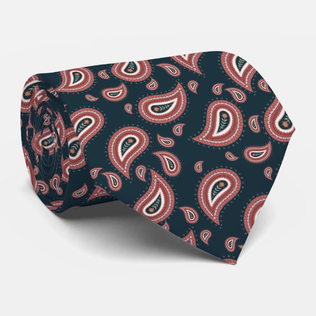 Corbata elegante azul a gris neck tie (Rolled)