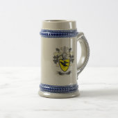 Corbett Family Crest Coat of Arms Beer Stein (Front Right)