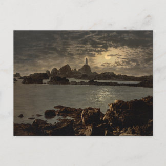 Corbiere Lighthouse II, Jersey, England Postcard