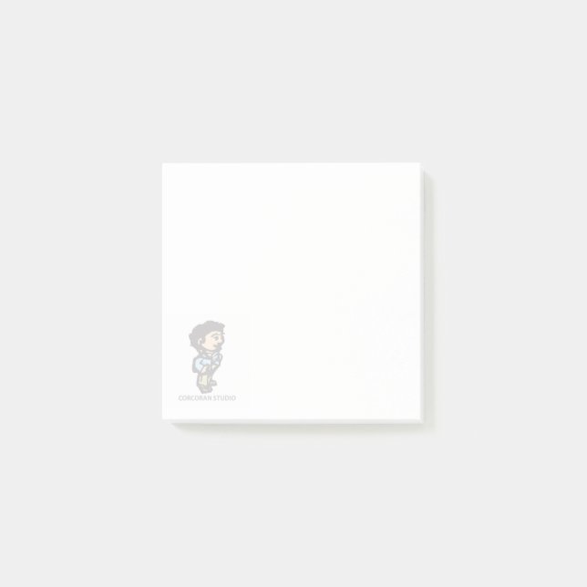 Corcoran Studio Post It Notes 3"x3" (Front)