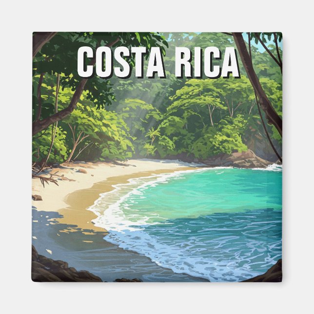 Corcovado National Park Costa Rica Magnet (Front)