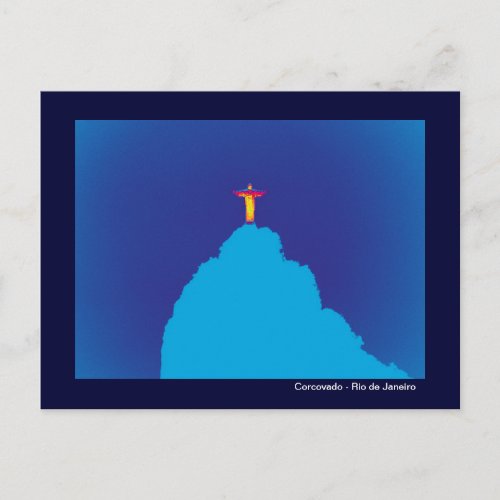 Corcovado _ Rio de Janeiro Brazil Postcard