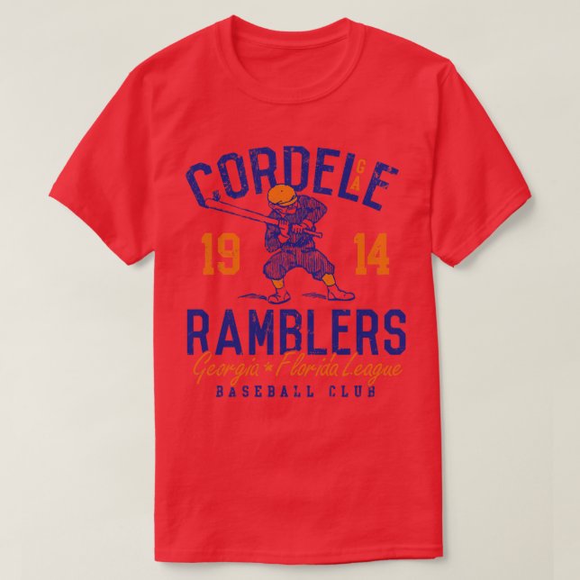 Cordele Ramblers T-Shirt (Design Front)