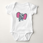 Cordelia Elephant Baby One-sie Baby Bodysuit