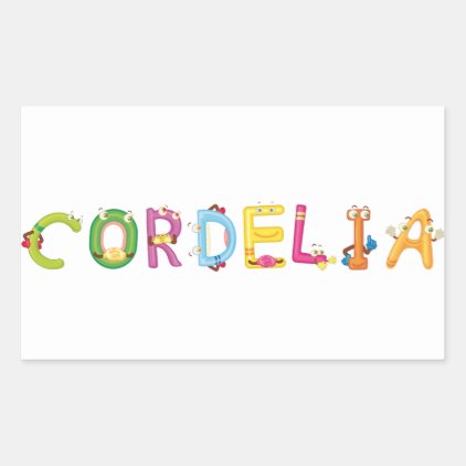 Cordelia Sticker