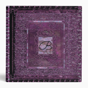 Cordell's Afternoon Gothic Monogram 3 Ring Binder
