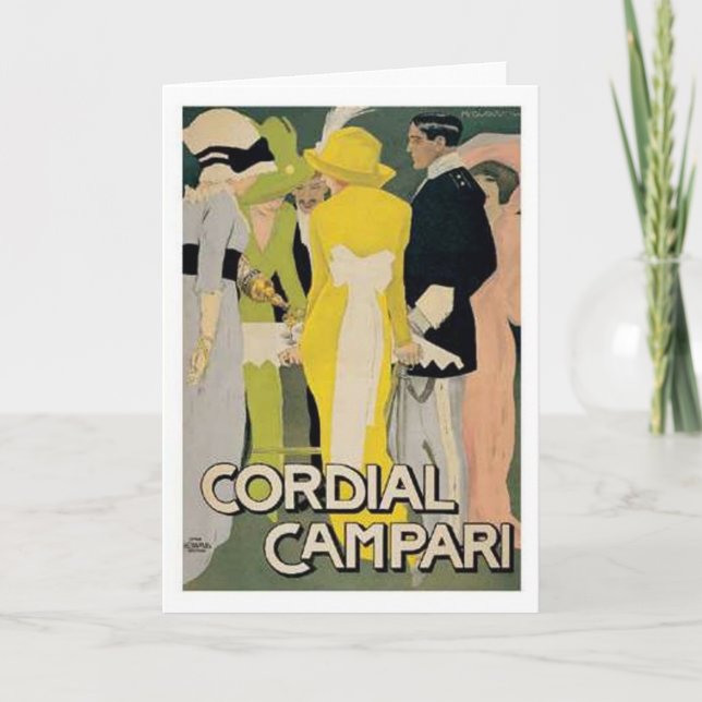 Cordial Campari 2 Card (Front)