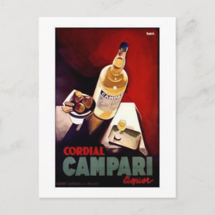 Cordial Campari Postcard