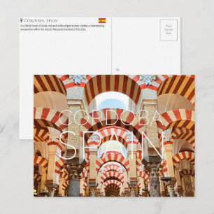 Cordoba, Spain Travel Postcard