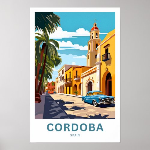 Cordoba Spain Travel Print