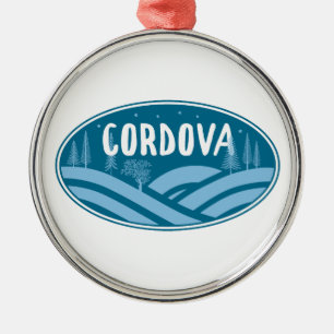 Cordova Alaska Outdoors Metal Ornament