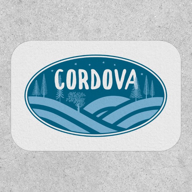 Cordova Alaska Outdoors Patch (Front)