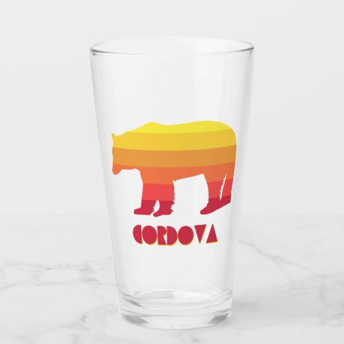 Cordova Alaska Rainbow Bear Glass