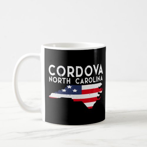 Cordova North Carolina USA State America Travel  Coffee Mug