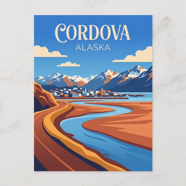 Cordova USA Postcard (Front)
