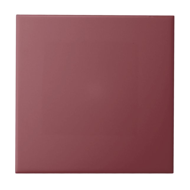 Cordovan Solid Color Ceramic Tile (Front)