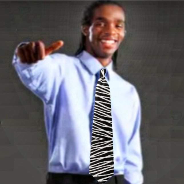 Cords of Asphalt Neck Tie (This Cords Of Asphalt Neck Tie simulates, African cloth in its design!)