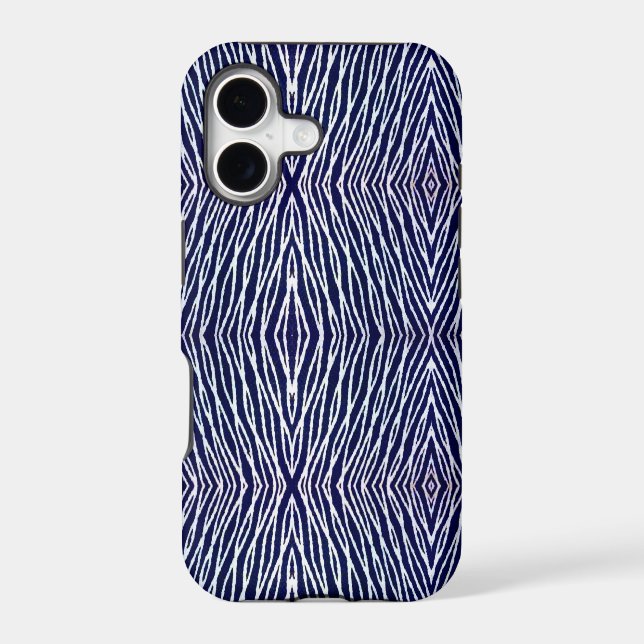Cords of Navy Case-Mate iPhone Case (Back)