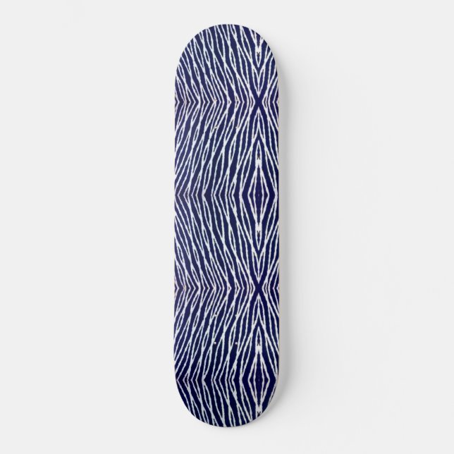 Cords of Navy Skateboard (Front)