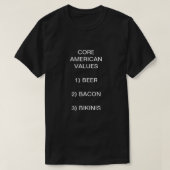 Core American Values T-Shirt (Design Front)