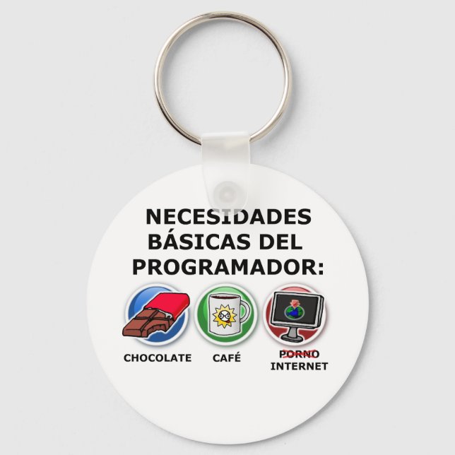 Core needs of programmer keychain (Front)