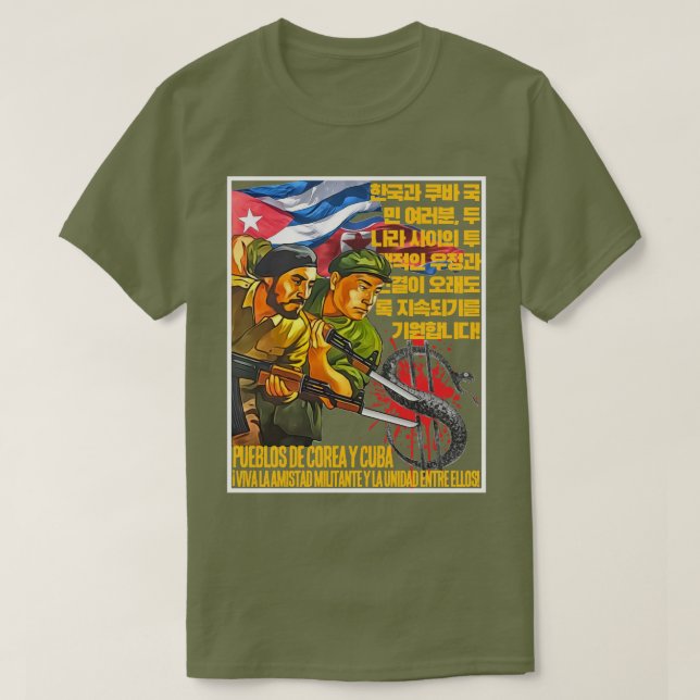 COREA-CUBA T-Shirt (Design Front)