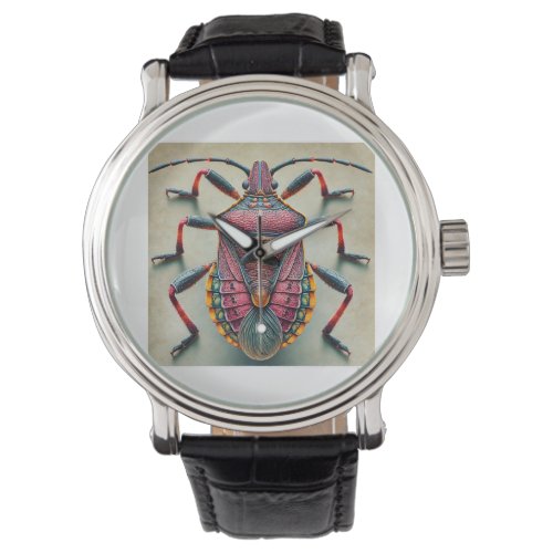 Coreid Bug 240624IREF110 _ Watercolor Watch