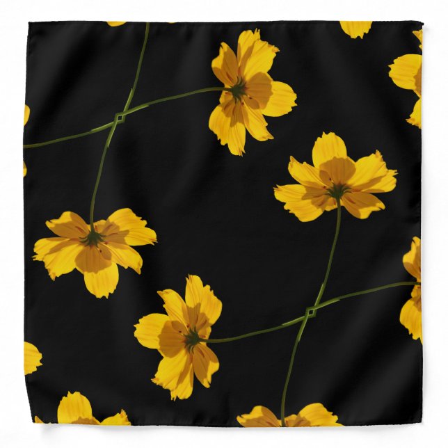 Coreopsis Flower Bandana (Front)