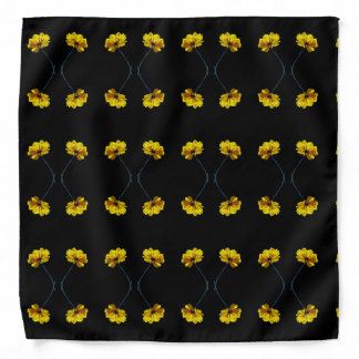 Coreopsis Flower Bandana