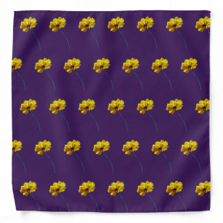 Coreopsis Flower Bandana